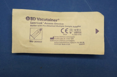BD 364902 Vacutainer Luer-Lok Access Device